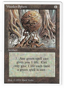 ►Magic-Style◄ MTG - Wooden Sphere - Summer Magic Edgar - NM/NM- - Picture 1 of 2