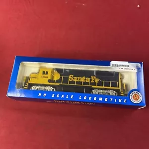 Bachmann HO Scale SantaFe GP40 Diesel #3500 W/Original Box & Manual (Item 63502) - Picture 1 of 14