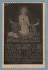 Es1129 Poster Stamp Germany - Industry And Art Exhib. Dresda 1908