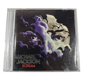 Scream - Audio CD By Michael Jackson W/Poster Halloween- GOOD - Picture 1 of 6