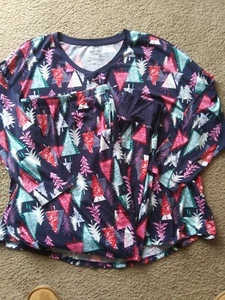NWT Joyspun Womens Pajama Set 3X (22W-24W) Long Sleeve Top and Pants Super Soft - Picture 1 of 10