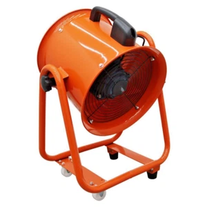 220V Mobile Axial Flow Fan Low Noise Axial Flow Fan Ventilation 2900RPM 2295CFM - Picture 1 of 18