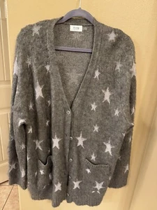 Bluivy Strickjacke anthrazitgrau Wimpernstern - Bild 1 von 6