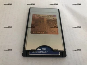 CompactFlash 32MB CF with Compact Flash Card adapter SanDisk 32M PC PCMCIA Card - Picture 1 of 2