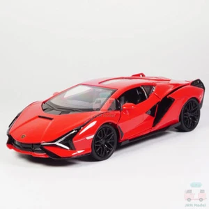 1:32 Lamborghini Sian FKP 37 Model Car Diecast Toy Vehicle Collection Gift Red - Picture 1 of 12