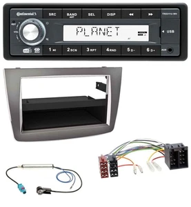 Continental MP3 AUX USB DAB 1DIN Autoradio für Alfa Romeo MiTo 955 08-14 ISO dun - Bild 1 von 10