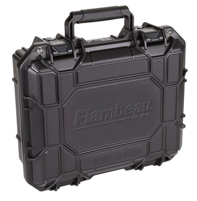 Flambeau Outdoors Range Locker HD Pistol Case - 13", Black - Image 1 of 2