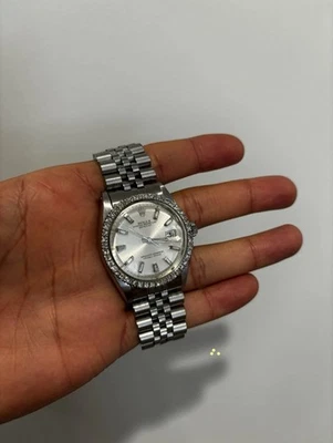 Rolex Datejust 1603 Stainless Steel 36mm Silver Dial Jubilee Bracelet - Image 1 of 4