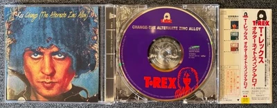 T. Rex - Change (The Alternate Zinc Alloy) JAPAN SAMPLE CD WITH OBI - Imagem 1 de 2