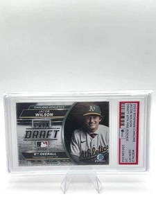 2023 Bowman Chrome Jacob Wilson Draft Rookie # BDN-2 Graded GGC 10 - Bild 1 von 2