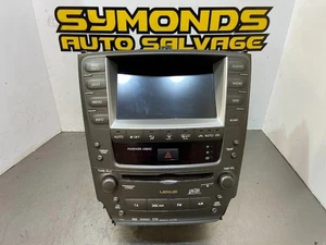 2006 LEXUS IS250 - NAVI DISPLAY RADIO - CD PLAYER P/N: 8611153040 - Bild 1 von 7