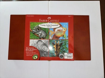 Farber Castell 年轻艺术家必需品礼品套装 14528 粉彩铅笔标记 - — 第 1/4 张图片