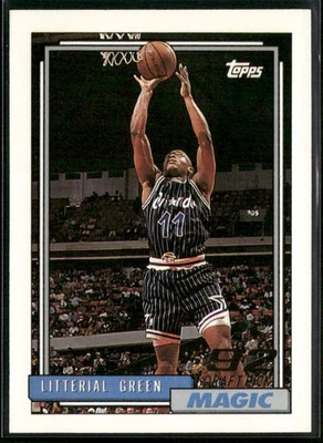 1992-93 Topps #299 Litterial Green - Image 1 of 2