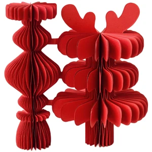 Lunar New Year Fu Character Paper Decoration with Intricate Handcrafted Design - Picture 1 of 6