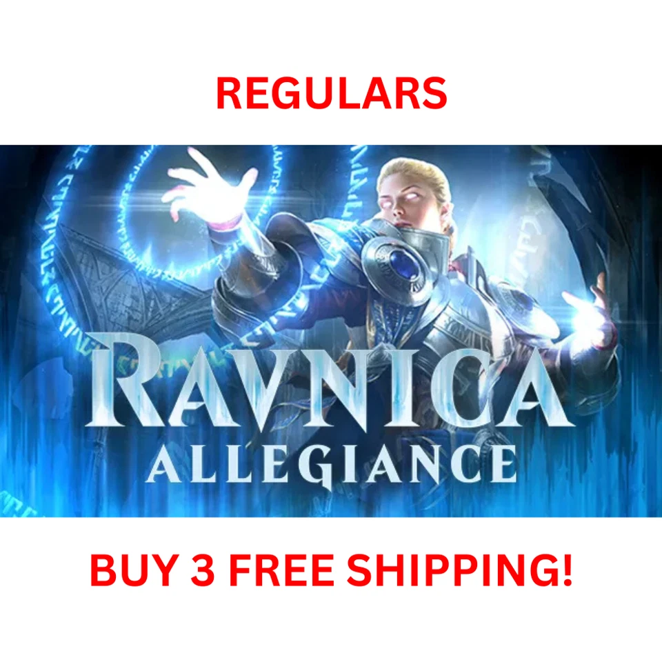 RAVNICA ALLEGIANCE MTG TCG 1 - 259 PICK YOUR OWN REGULARS 3+ FREE SHIP LP/NM - Image 1 of 1