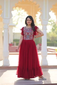 Bollywood Salwar Kameez Party Wear Indian Pakistani Designer Wedding Dress suit - Picture 1 of 18