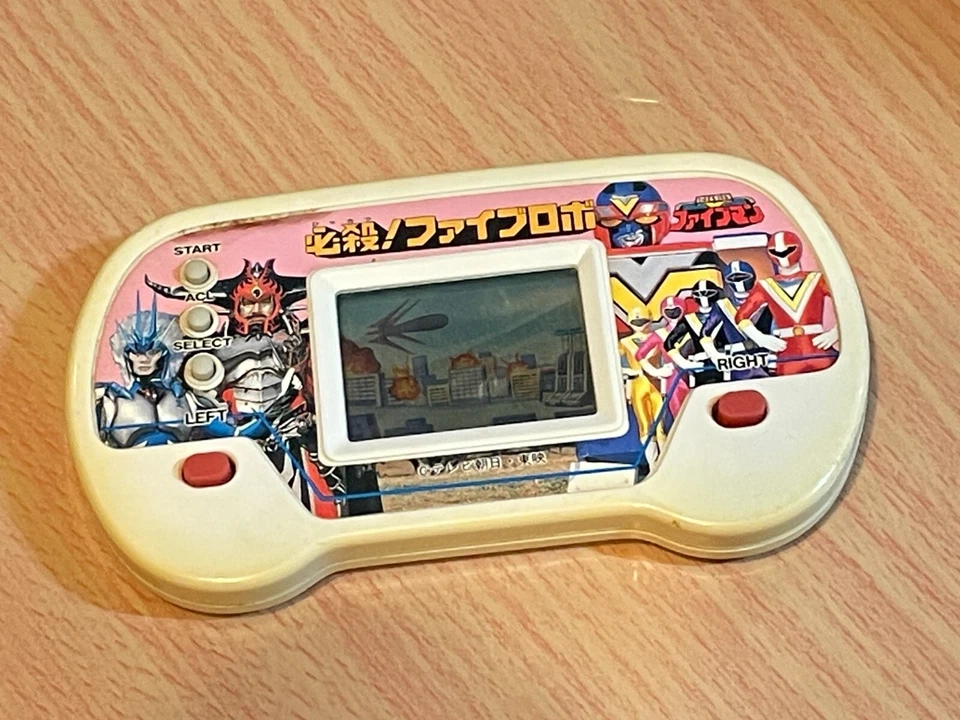 Игра Bandai 1990 Power Ranger FIVEMAN ЖК-дисплей ЯПОНИЯ HISSATSU FIVE ROBO - Изображение 1 из 4