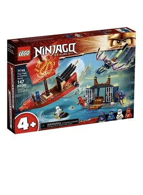 Lego Ninjago 71749 Final Flight of Destiny's Bounty Building Set 147 Pcs SEALED - Image 1 of 2