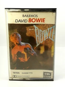 1983 David Bowie Let's Dance Cassette Argentina Pressing Rare Tape in Spanish - Picture 1 of 8