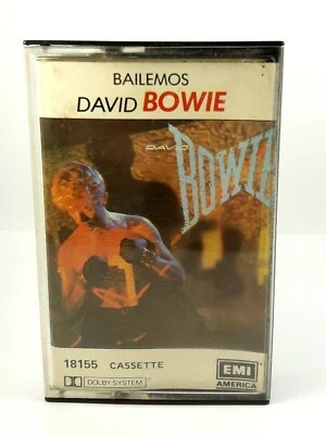 1983 David Bowie Let's Dance Cassette Argentina Pressing Rare Tape in Spanish  - Image 1 of 4