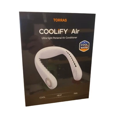 TORRAS - COOLiFY Air Neck Air Conditioner 5000mAh - Golden White - Image 1 of 2
