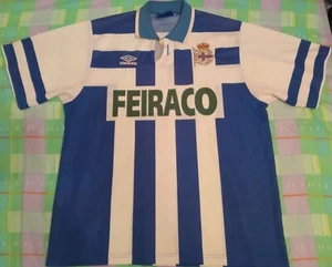 Camiseta Maillot Trikot Shirt DEPORTIVO CORUÑA Umbro Season 1993 Size XL Vintage - Imagen 1 de 6