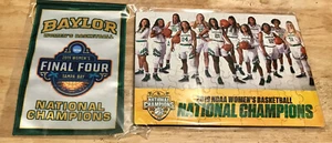 Baylor Lady BEARS Basketball 2019 National Champions Banner, Poster and Puzzle - Picture 1 of 5