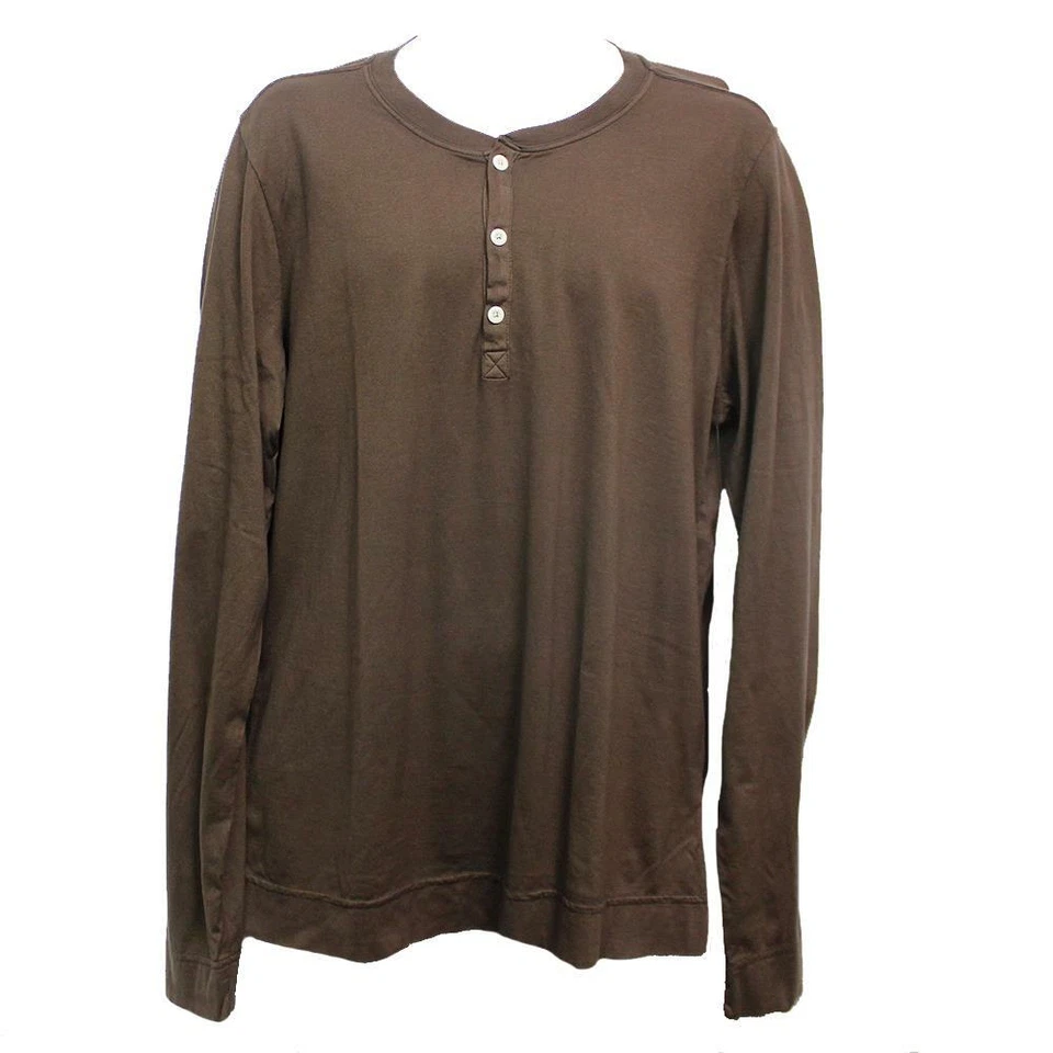 New AG ADRIANO GOLDSCHMIED Knit, Cotton Standard Classic Long Sleeve- L Size - Image 1 of 1