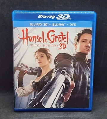 Hansel & Gretel - Witch Hunters (Blu-ray3D, Blu-ray, DVD + Digital Copy 2013) - Image 1 of 2
