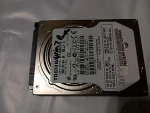 Toshiba 250GB Internal 5400RPM 2.5" (MK2565GSX) HDD - Zdjęcie 1 z 3