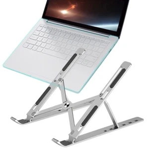Foldable Laptop Stand Aluminium Notebook stand Portable laptop holder Tablet and - Picture 1 of 7