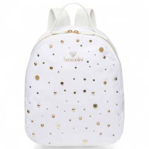 Mochila BRACCIALINI BETH STRASS Mujer Blanca - B18266-TY-001 - Picture 1 of 5