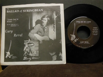 Gary Revel – Little Did We Know / Take My Hand Precious, 45 RPM, VG+ w PS (23E) - Image 1 of 2