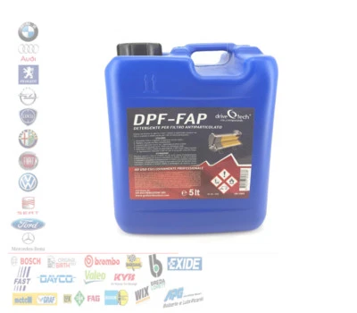LIQUIDO PULITORE DETERGENTE 5 LITRI FILTRO ANTIPARTICOLATO FAP DPF CATALIZZATORI - Immagine 1 di 2