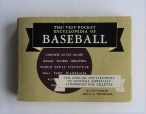 1956 Baseball Encyclopedia Pocket Book - Picture 1 of 2