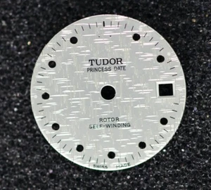 Tudor Princess Date Zifferblatt Silber 18,3 mm 92413 - Picture 1 of 2