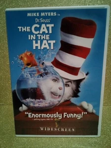 (C11D) MIKE MYERS' "THE CAT IN THE HAT" DVD / PRE-WATCHED / WIDESCREEN / PG 2003 - Picture 1 of 12