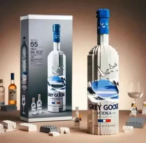 Absolut Vodka Collectible Building Blocks Home Bar Pub Item - Picture 1 of 1