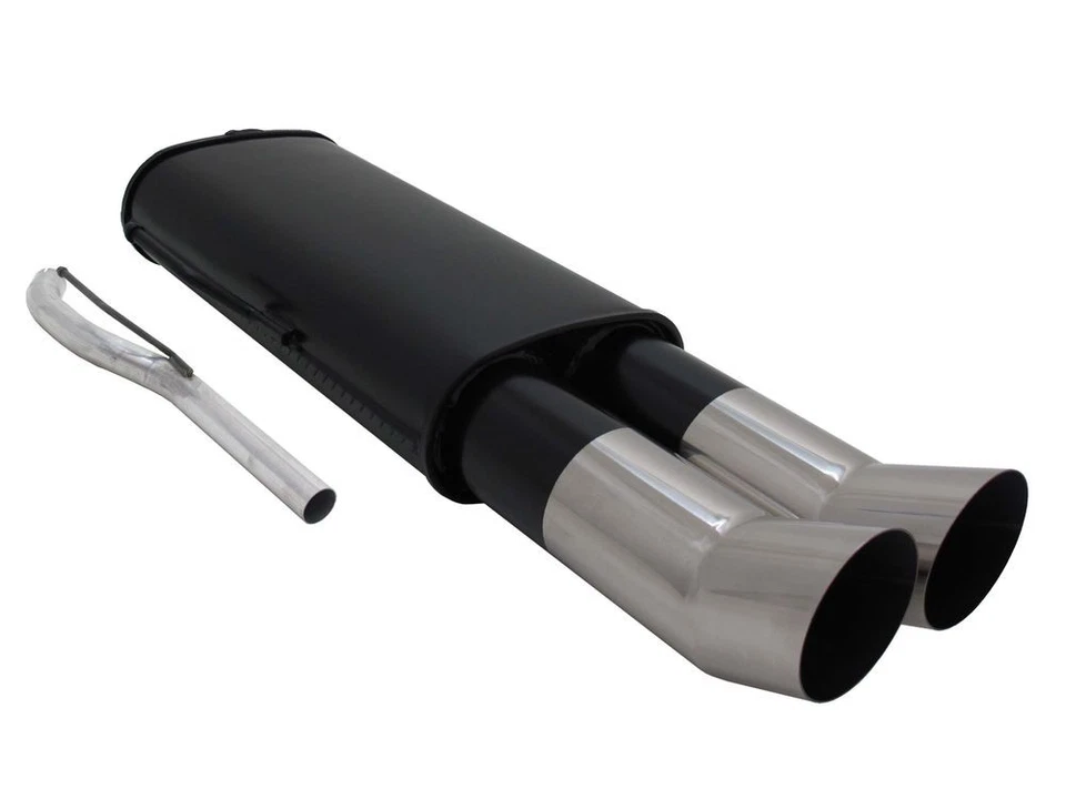 Silenziatore sportivo Novus per VW Passat (tipo 35i) berlina e variante 2x90 mm DTM - Immagine 1 di 1