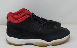 Nike Air Jordan 11 Retro Low IE Bred 2021 Mens SZ 11 Black Red 919712 023 - Picture 1 of 9