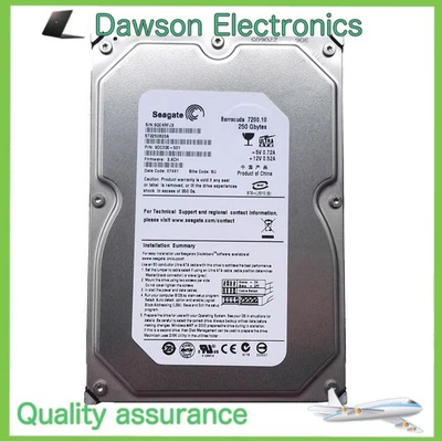 Seagate 7200RPM  ST3250820A 250GB PATA/IDE 3.5" Desktop HDD Hard Disk Drive - Image 1 of 4