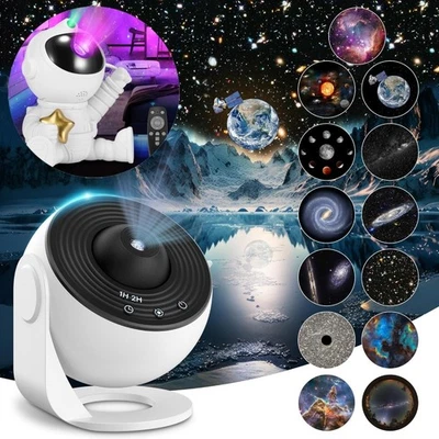 LED Sternenhimmel Projektor HD Skylight Projector 13 in 1 Planet Discs Galaxy - Bild 1 von 4