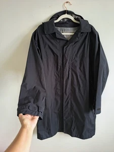 Rohan Mens Globetrotter Waterproof Mac Raincoat Jacket Blue M Hiking Walking - Picture 1 of 16