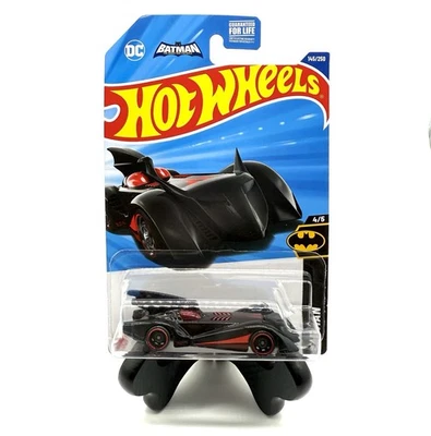 Hot Wheels 2024 Batman Batmobile Black Red DC Comics #145/250 1:64 Diecast - Image 1 of 2