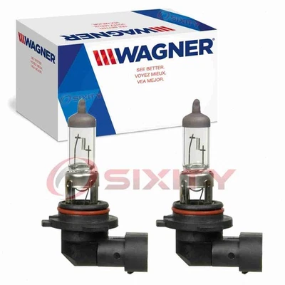 2 pc Wagner Low Beam Headlight Bulbs for 1988-2015 Honda Accord Civic CRX uw - Image 1 of 4