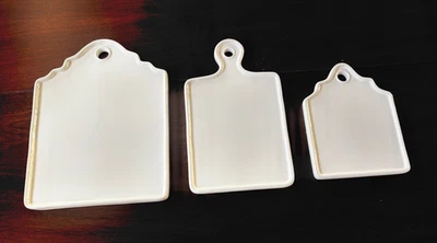 Pottery Barn Serving and Cheese Trays. Set of 3, New - Image 1 of 4