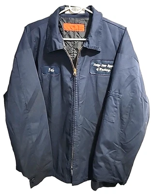 Chaqueta aislante mecánica Cintas para hombre ropa de trabajo azul XL Foto 1 de 4