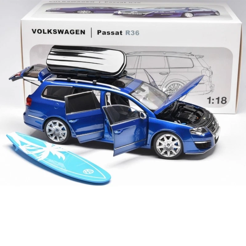NZG 1:18 Volkswagen Passat вариант R36 банка путешествий издание сплава открытый модель автомобиля - Изображение 1 из 4