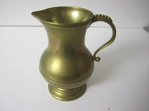 Messingkanne / Vase 16 cm hoch - Bild 1 von 2