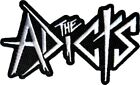 THE ADICTS Logo Embroidered Patch 4" Rock Band 